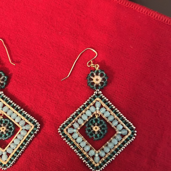Miguel Ases beaded earrings - Picture 3 of 5